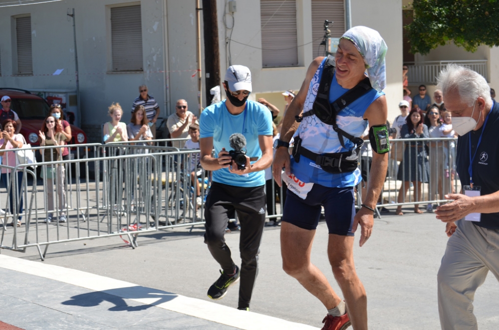 Ο συγκλονιστικός τερματισμός του Νίκου Πεκρίδη στο «Σπάρταθλον» 2021