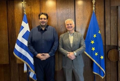 Ευρεία ατζέντα στην επαφή Πτωχού με τον υπουργό Εσωτερικών