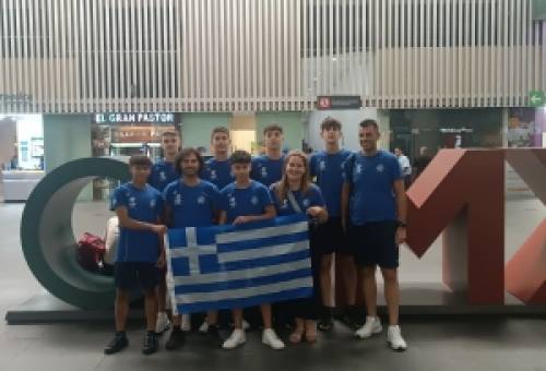 Στο Μεξικό η αποστολή της Σπάρτης για τους Διεθνείς Παιδικούς Αγώνες(ΦΩΤΟ)