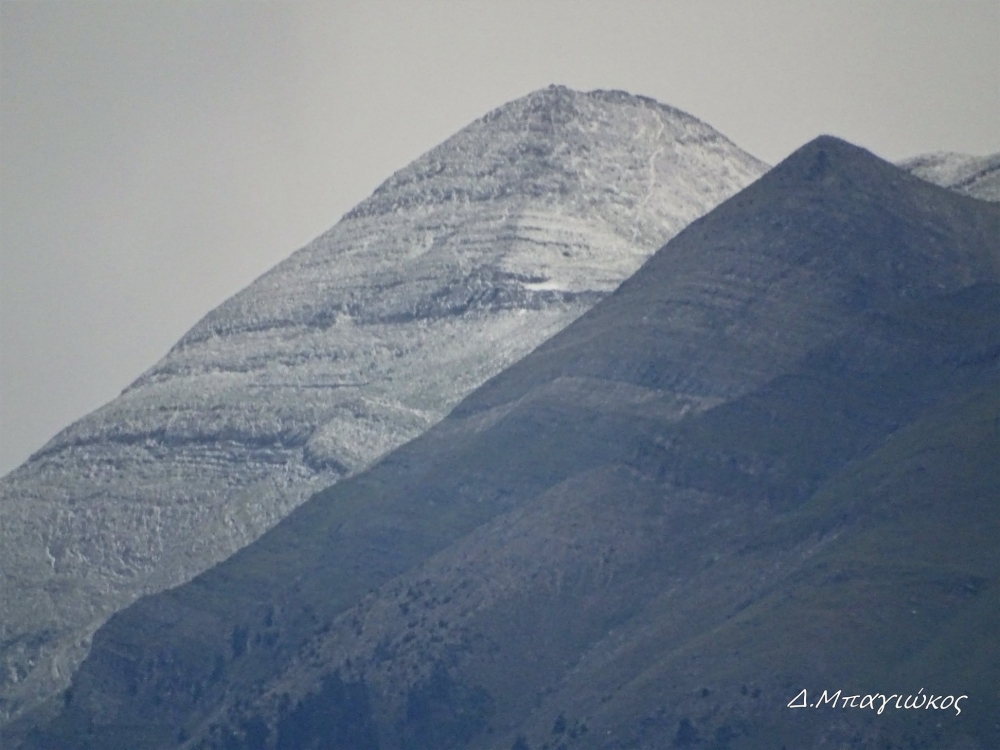 Στα «λευκά» η κορυφή του Ταϋγέτου