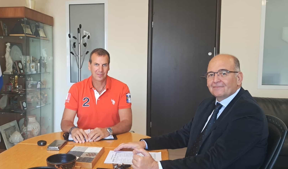 Συνάντηση δημάρχου Σπάρτης με τον διοικητή του Νοσοκομείου Μολάων