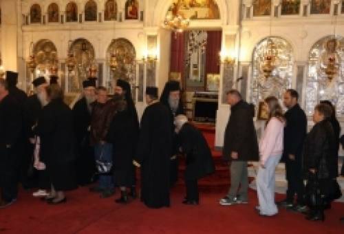 Σε κατανυκτικό κλίμα ο «Εσπερινός της Συγγνώμης» στη Σπάρτη