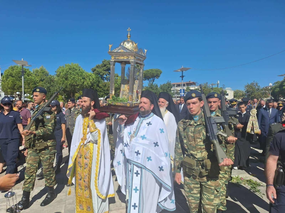 Στις εκδηλώσεις υποδοχής της εικόνας της Παναγίας Βουλκανιώτισσας ο Βακαλόπουλος