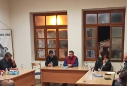 Περιοδεία Σταύρου Αραχωβίτη στην πυρόπληκτη Βόρεια Εύβοια