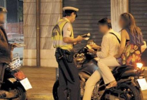 Μηδενική ανοχή στη μη χρήση κράνους από την ΕΛ.ΑΣ.