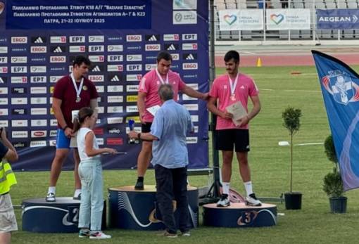 Δυναμική παρουσία του Σπαρτιατικού στο Πανελλήνιο πρωτάθλημα Στίβου Κ18