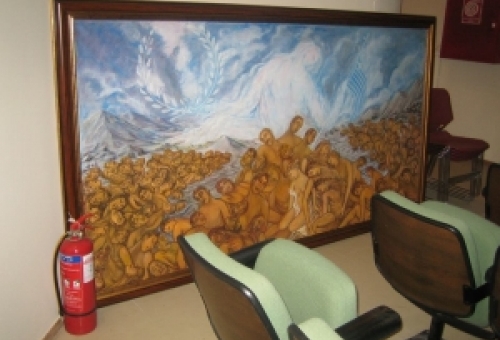 Στα αζήτητα ο πίνακας των 118 Σπαρτιατών Εθνομαρτύρων;