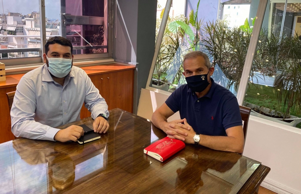 Συνάντηση Δαβάκη – Δέρβου για το Ειδικό Σχολείο Σπάρτης