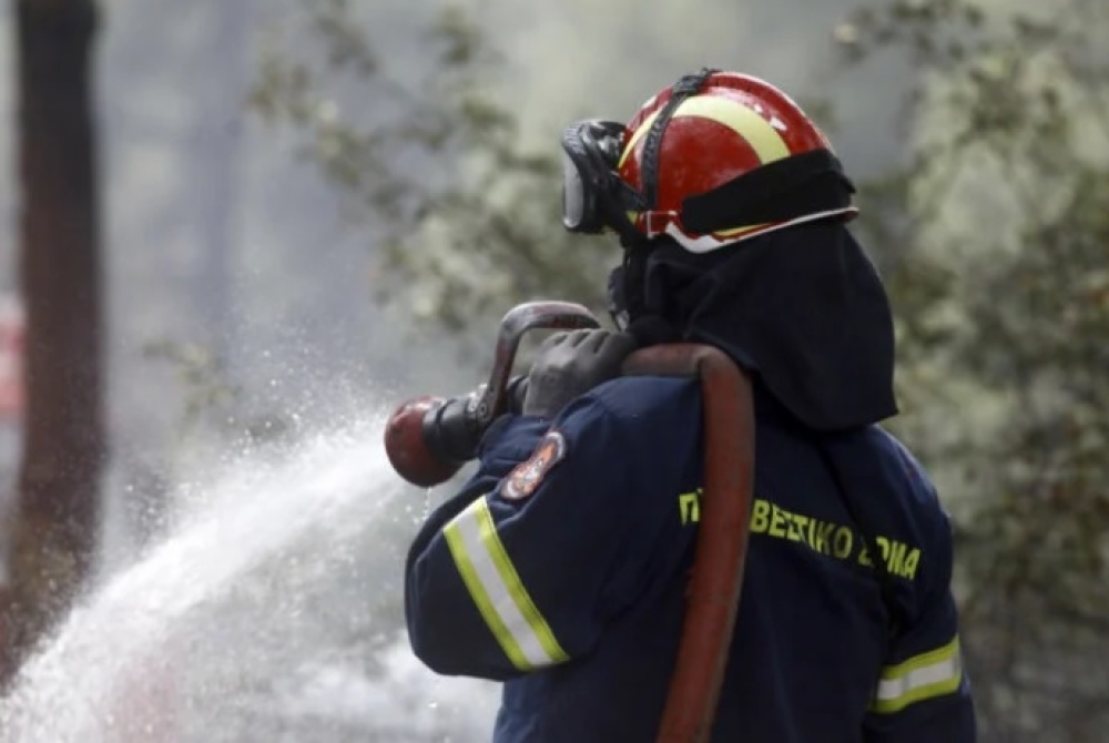 Φωτιά σε αγροτική έκταση στις Αμύκλες