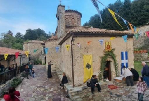 Πανηγυρικός Αρχιερατικός Εσπερινός  για την Ζωοδόχο Πηγή στην ΙΜ Γόλας