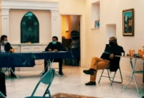 Συνάντηση Σταύρου Αραχωβίτη με τοπικούς φορείς του Καστορείου