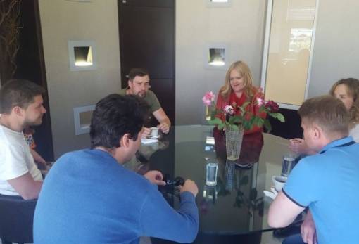 Ρώσοι δημοσιογράφοι επισκέφτηκαν Μυστρά και Σπάρτη (VIDEO-ΦΩΤΟ)