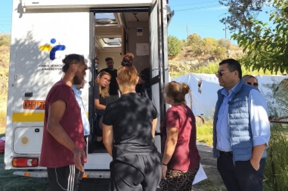 Εμβολιάστηκαν κατά της ιλαράς παιδιά Ρομά στον Δ. Ευρώτα