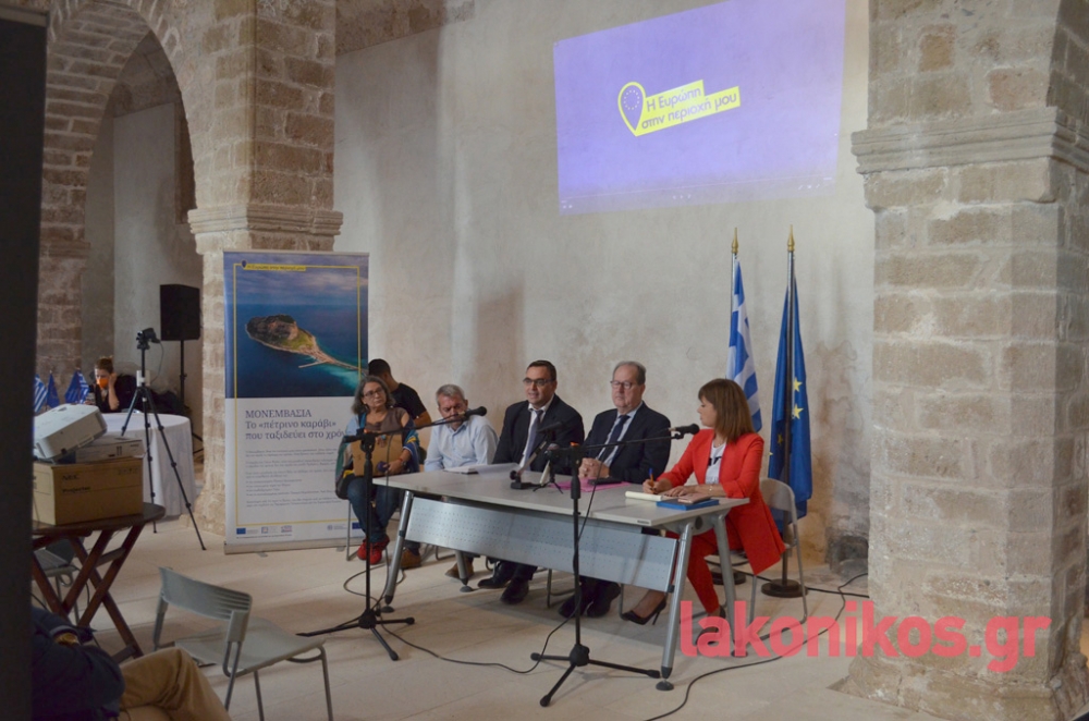 Αναδεικνύονται εμβληματικά μνημεία της Μονεμβασιάς