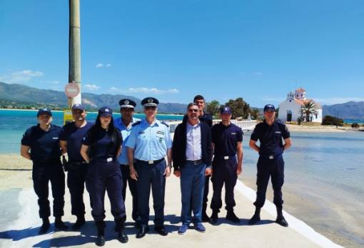 Ενισχύεται η αστυνόμευση στην Ελαφόνησο με στελέχωση του τοπικού Σταθμού