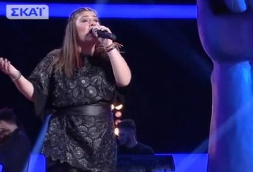 Άξια! Μέχρι τους «8» του «Voice» η Γερακίτισσα Κ. Κατσογιάννη! (VIDEO)