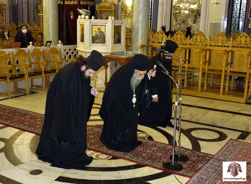 Ο «Εσπερινός της Συγγνώμης» στον Όσιο Νίκωνα Σπάρτης