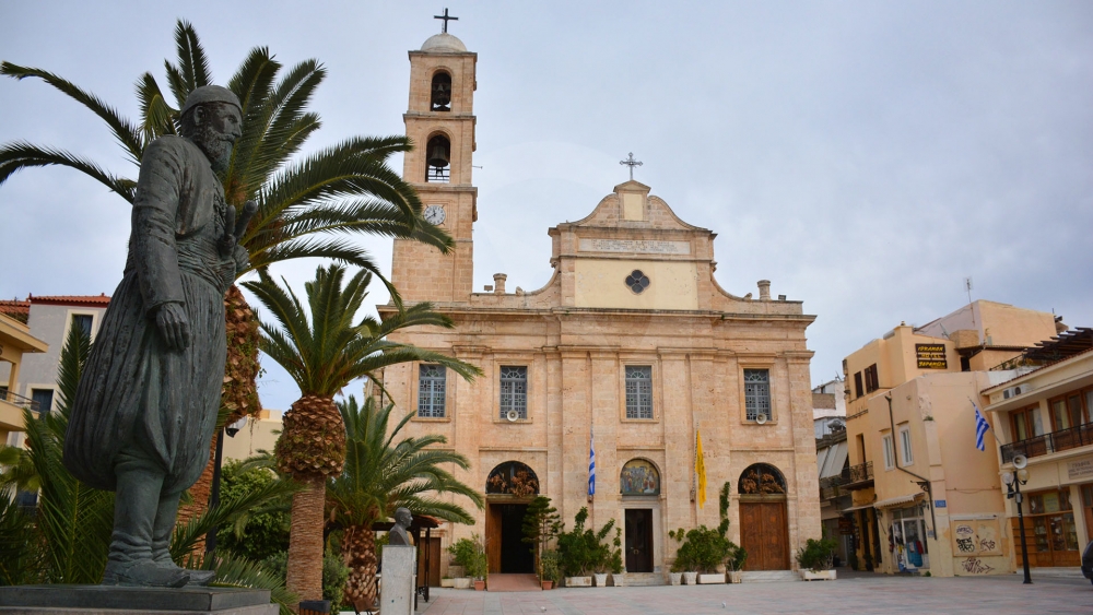 Ο Ανδρόνικος στην Παναγία την Τριμάρτυρη (Κρήτη)