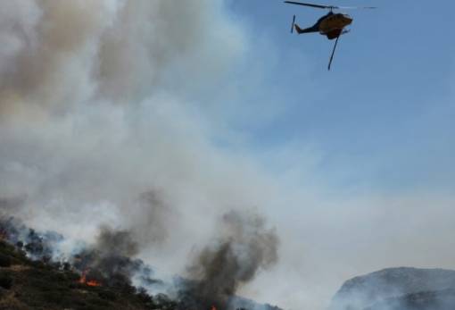 Πυρκαγιά στον Αρχάγγελο Λακωνίας