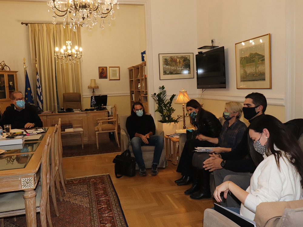 Σύσκεψη υπό τον περιφερειάρχη Π. Νίκα για τον τουρισμό και τις εκδηλώσεις επετείου του 1821