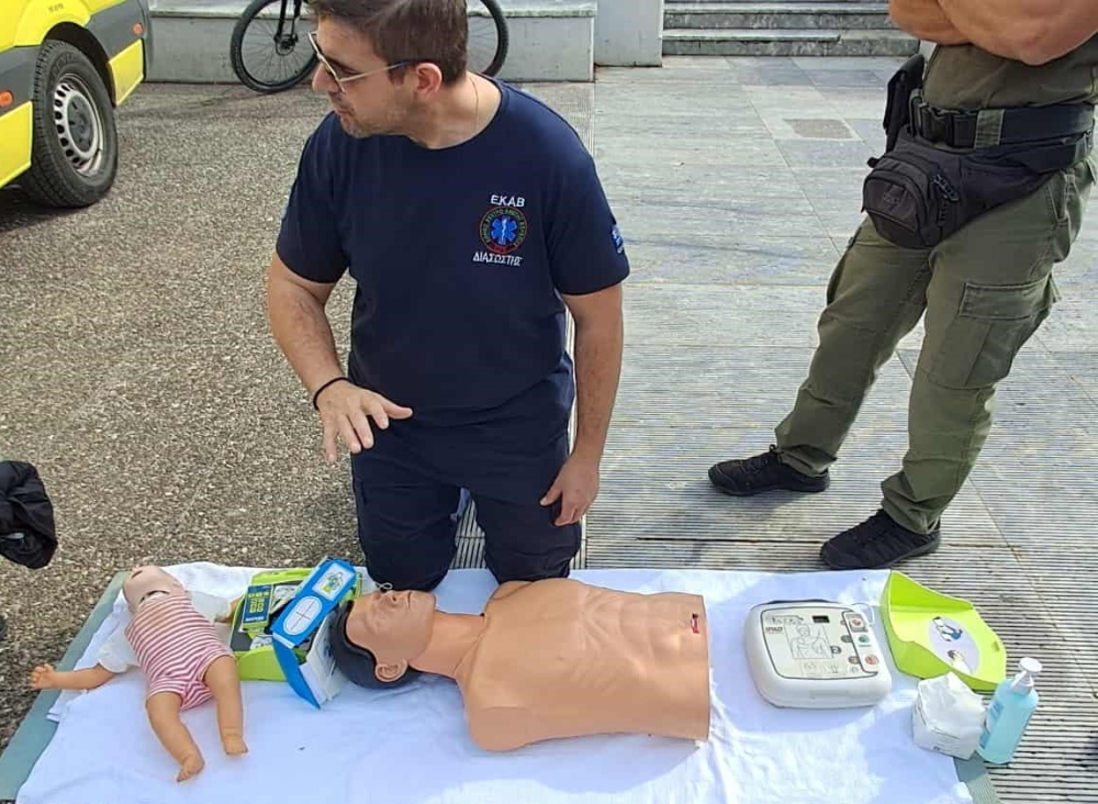 Μαθήματα ζωής από το ΕΚΑΒ Σπάρτης για την Ημέρα Επανεκκίνησης Καρδιάς