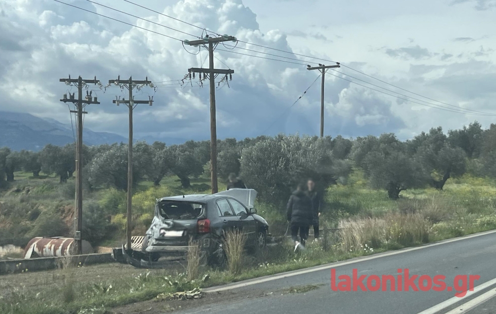 ΙΧ «έφυγε» εκτός δρόμου στο ύψος του ΚΕΕΜ