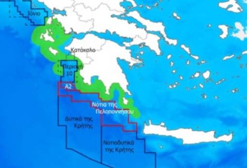Περιβαλλοντική έγκριση για έρευνες υδρογονανθράκων νότια της Λακωνίας