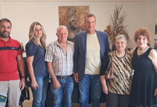 Επαφή Βακαλόπουλου με τους Πολύτεκνους Λακεδαίμονος & Επιδαύρου Λιμηράς