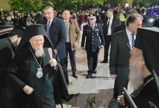 Πάνδημη υποδοχή του Οικουμενικού Πατριάρχη στη Σπάρτη (ΦΩΤΟ-VIDEO)