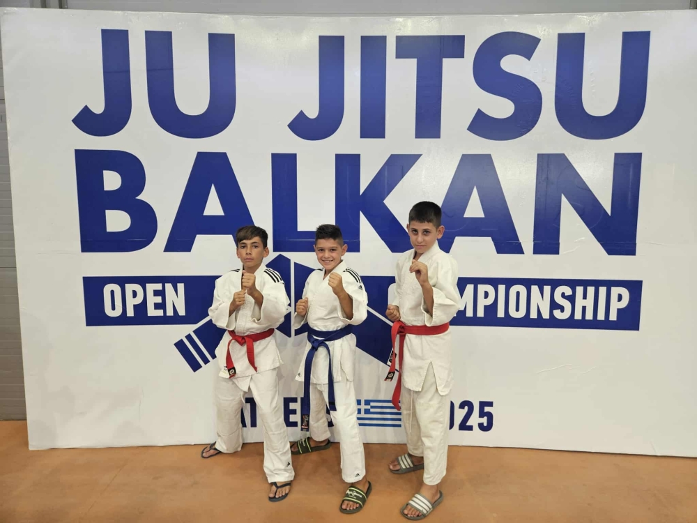 Αθλητές του «Νικοκλή» διακρίθηκαν στο Βαλκανικό πρωτάθλημα Ζίου Ζίτσου