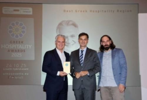 Η φιλοξενία της Πελοποννήσου βραβεύτηκε στα Greek Hospitality Awards 2025