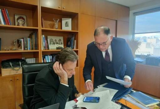 Εφ’ όλης της ύλης συνάντηση Ν. Κρητικού με Θ. Σκυλακάκη