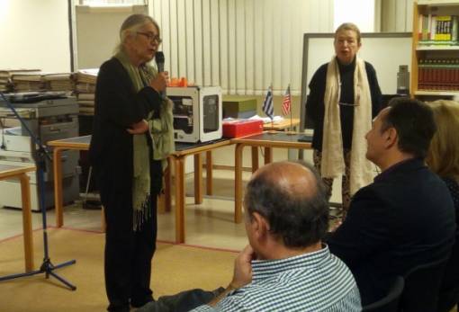 Η Ι. Καρυστιάνη παρουσίασε το νέο της βιβλίο στη Σπάρτη (ΦΩΤΟ)