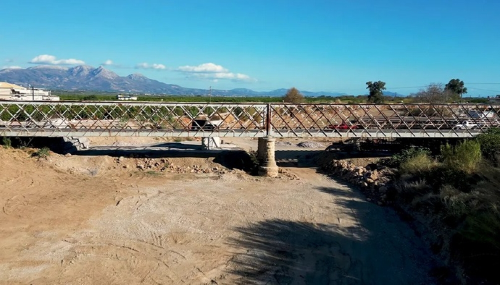 Συντηρούνται έργα εντός κοίτης ποταμών-χειμάρρων στον Δ. Ευρώτα