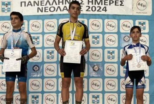 Πρωτιά για ποδηλάτη του Σπαρτιατικού στις Πανελλήνιες Ημέρες Νεολαίας