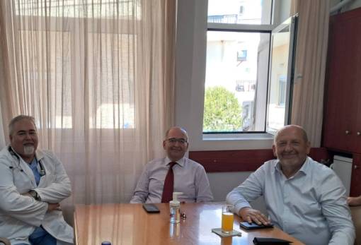 Τον νέο διοικητή του Νοσοκομείου Μολάων επισκέφθηκε το ΔΣ Επιμελητηρίου Λακωνίας
