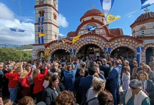 Εορτάστηκε με ευλάβεια η μνήμη του Αγίου Νεκταρίου στη Συκέα