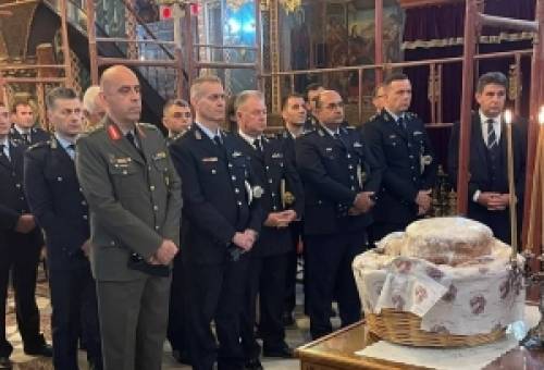 Εορτάστηκε η Ημέρα της Αστυνομίας και ο προστάτης του Σώματος στη Σπάρτη