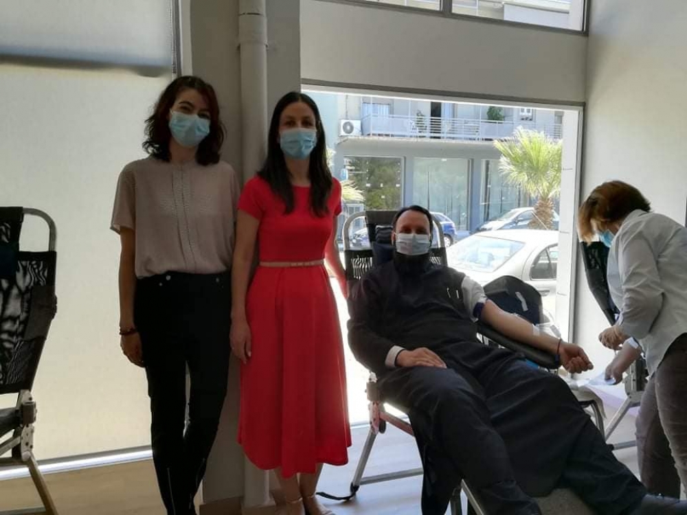 Με επιτυχία η 1η ενοριακή αιμοδοσία του Ι.Ν. Αγίου Σπυρίδωνα Σπάρτης
