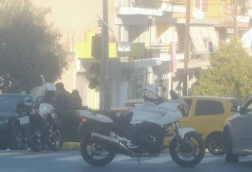 Τρακάρισμα επί της Λυκούργου στο ύψος του κόμβου του ΚΤΕΛ