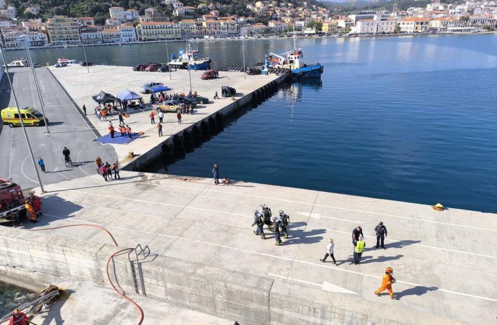 Μοντέλο επιχειρησιακής επέμβασης στο λιμάνι Γυθείου (VIDEO-ΦΩΤΟ)