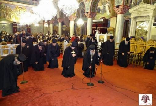 Ο Β΄ Κατανυκτικός Εσπερινός στον ΙΝ Οσίου Νίκωνος Σπάρτης