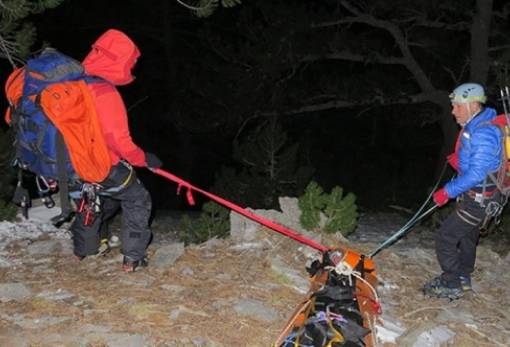 Καθοριστική η επέμβαση ΠΥ κι εθελοντών για τη διάσωση ορειβάτη στον Ταΰγετο