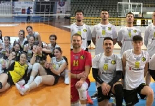 «Καρφωτές» στον δρόμο των επιτυχιών οι ομάδες βόλεϊ του Σπαρτιατικού