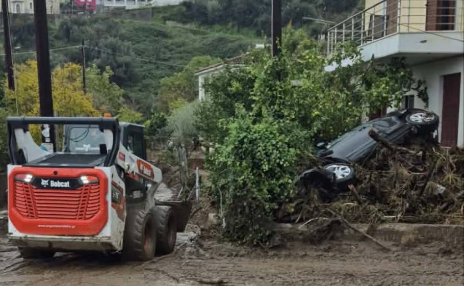 Πληγωμένη η κεντρική και νoτιοδυτική Λακωνία: Δύσκολη η επόμενη ημέρα