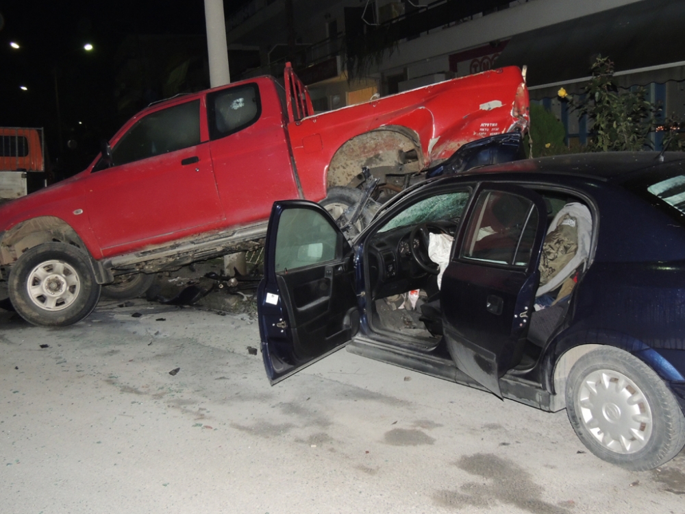 Σοβαρό τροχαίο τα ξημερώματα στο κέντρο της Σπάρτης