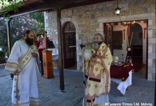 Τίμησαν την Αγία Μαρίνα στο στρατόπεδο Γυθείου