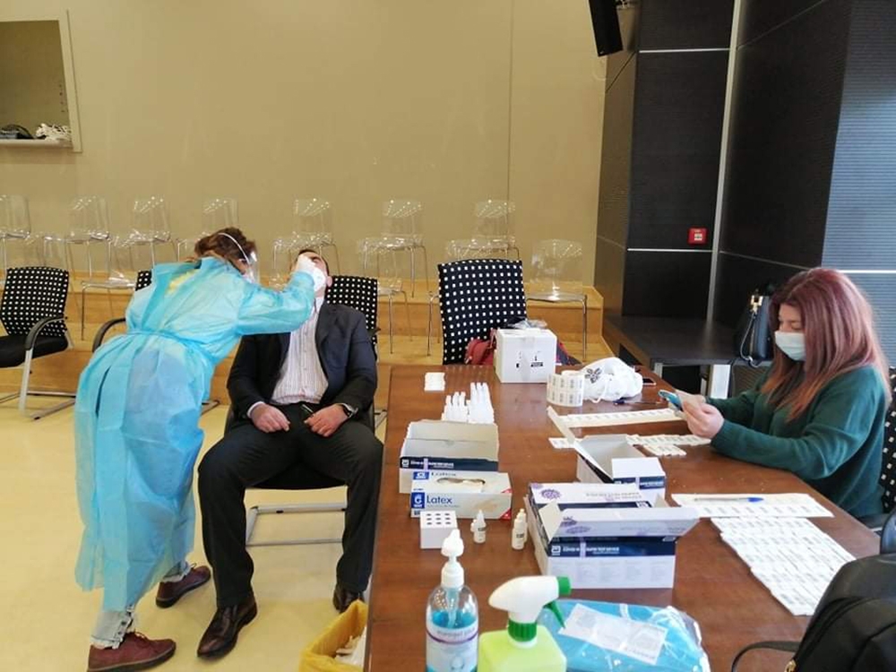 Αρνητικά τα rapid test στην ΠΕ Λακωνίας