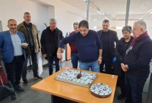 Μήνυμα συνέχειας και αυτονομίας στη βασιλόπιτα των εργαζομένων της ΔΕΥΑΣ