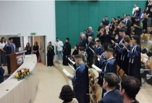 Ορκίζονται οι απόφοιτοι της Φυσικοθεραπείας Σπάρτης